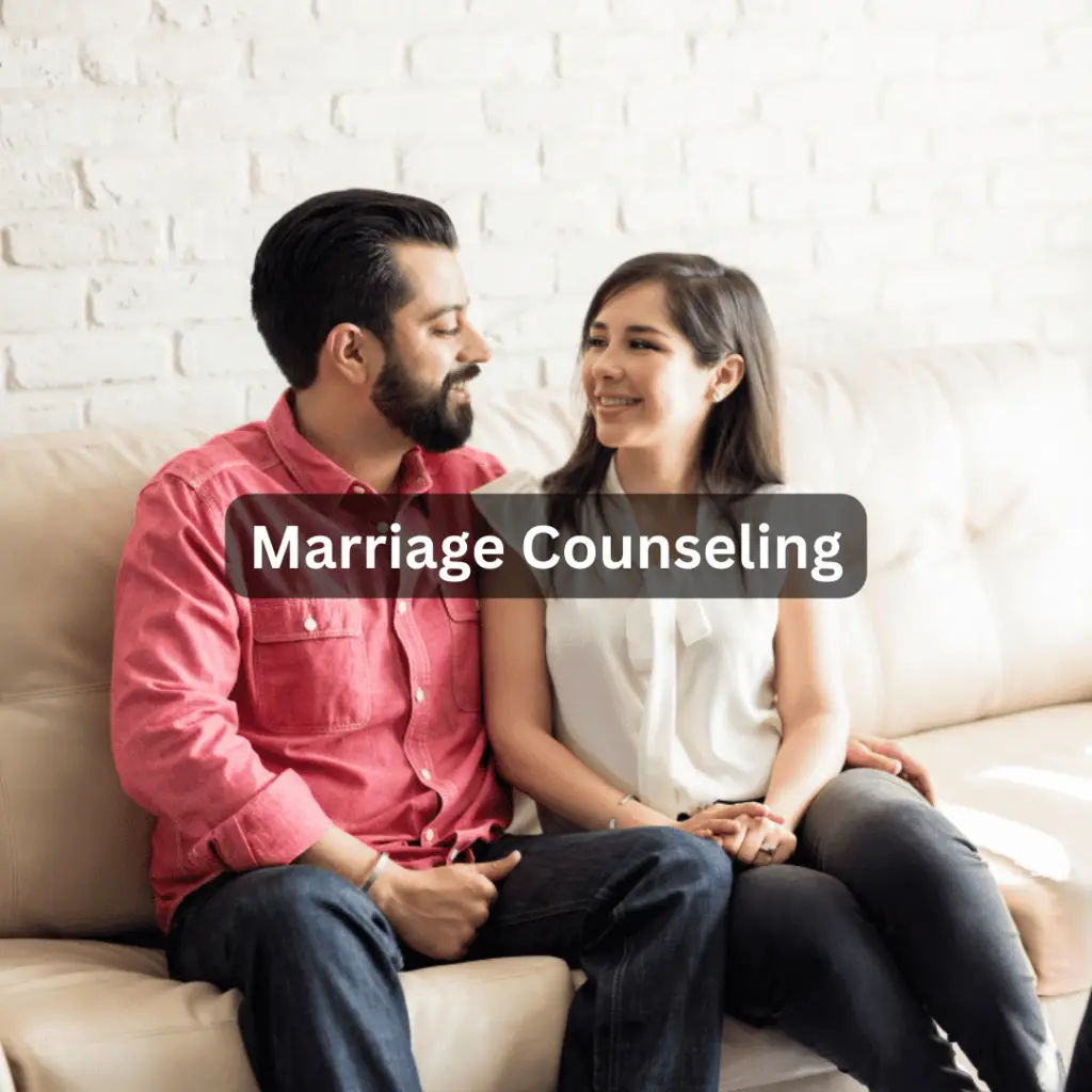 Couple in marriage counseling in Moorpark, CA