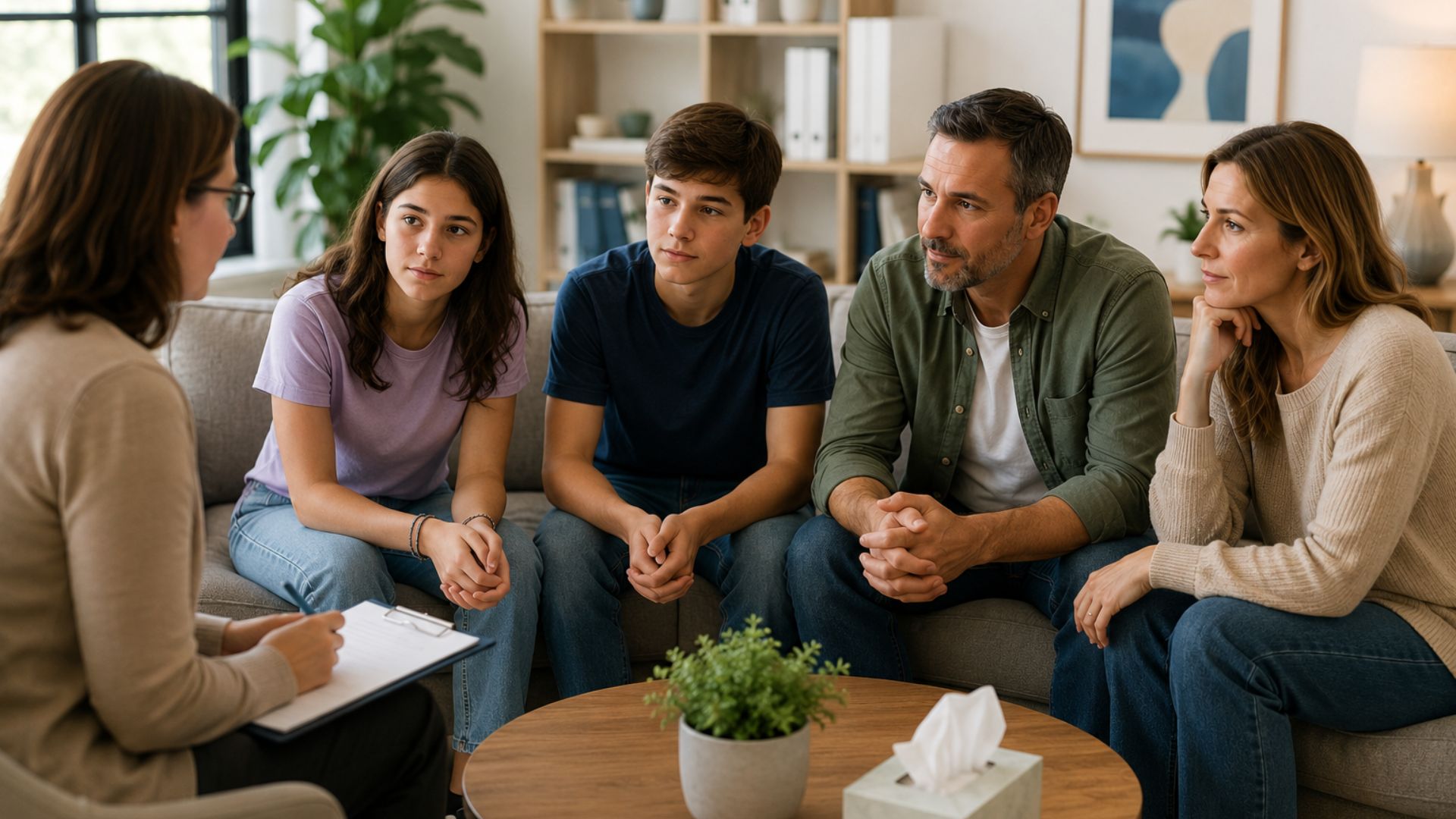 Family Counseling for Teen Behavior & Communication Issues