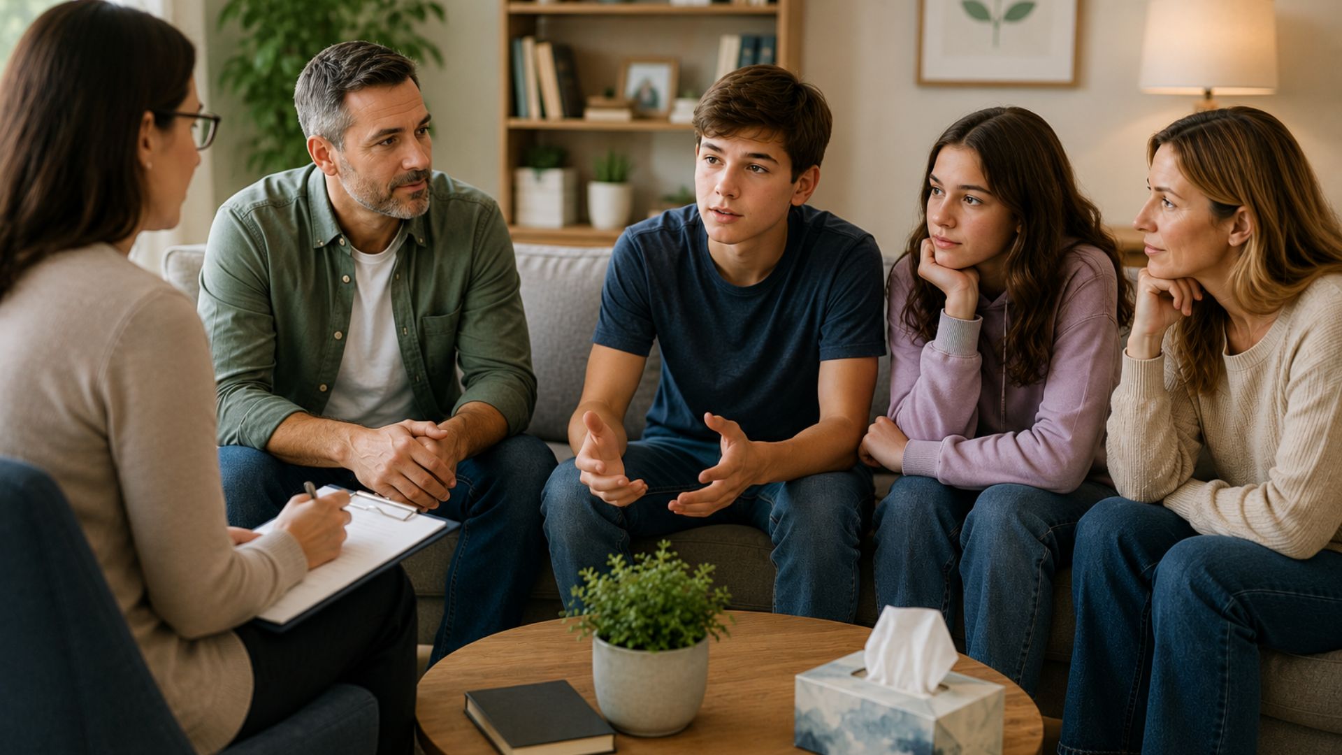 Family Counseling for Teen Behavior & Communication Issues